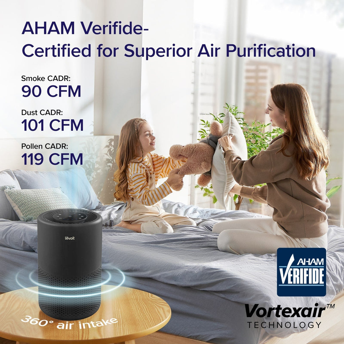 Levoit Core? 200S-P Black Smart Air Purifier