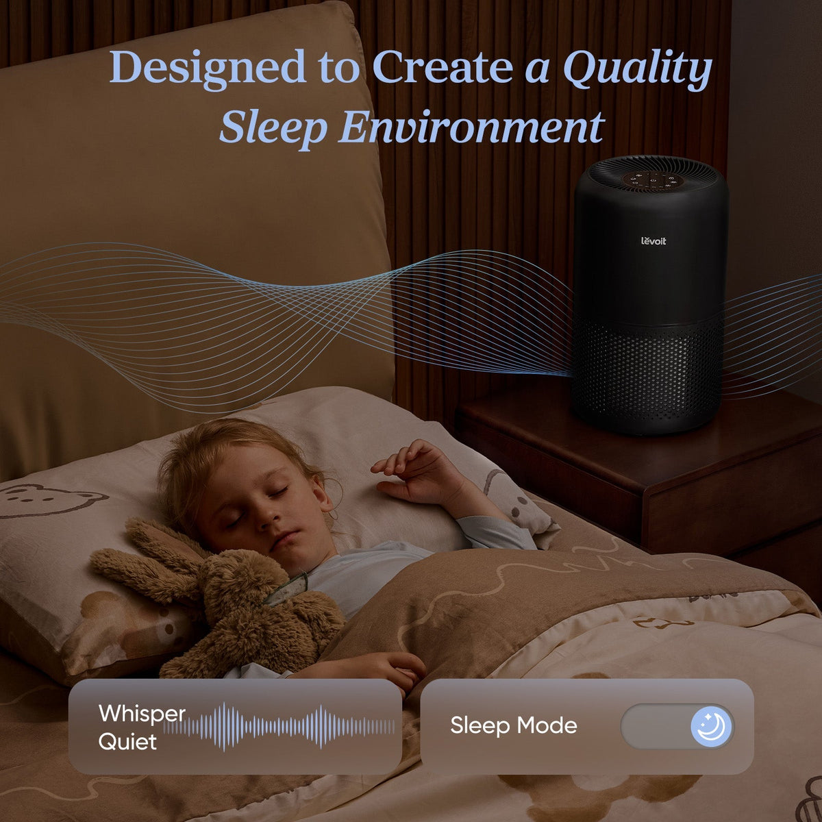 Levoit Core? 300-P Black Air Purifier