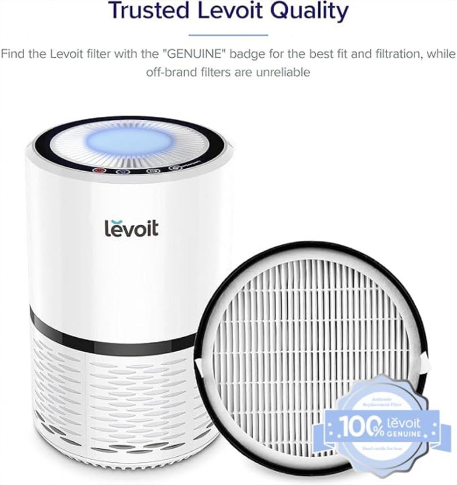 Levoit LV-H132 Series Replacement Filter | 3-Stage Filtration