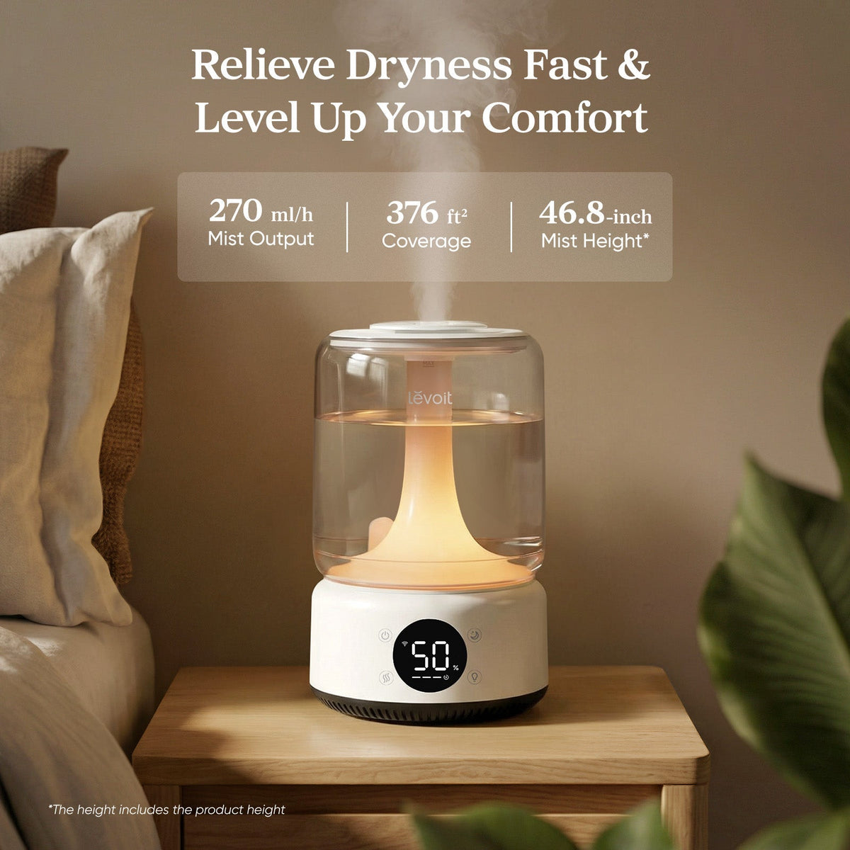 Levoit NeoClassic 450S Smart Humidifier